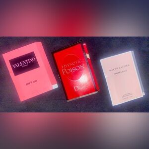 Valentino Donna Born In Roma, Dior Hypnotic Poison & Ralph Lauren Romance